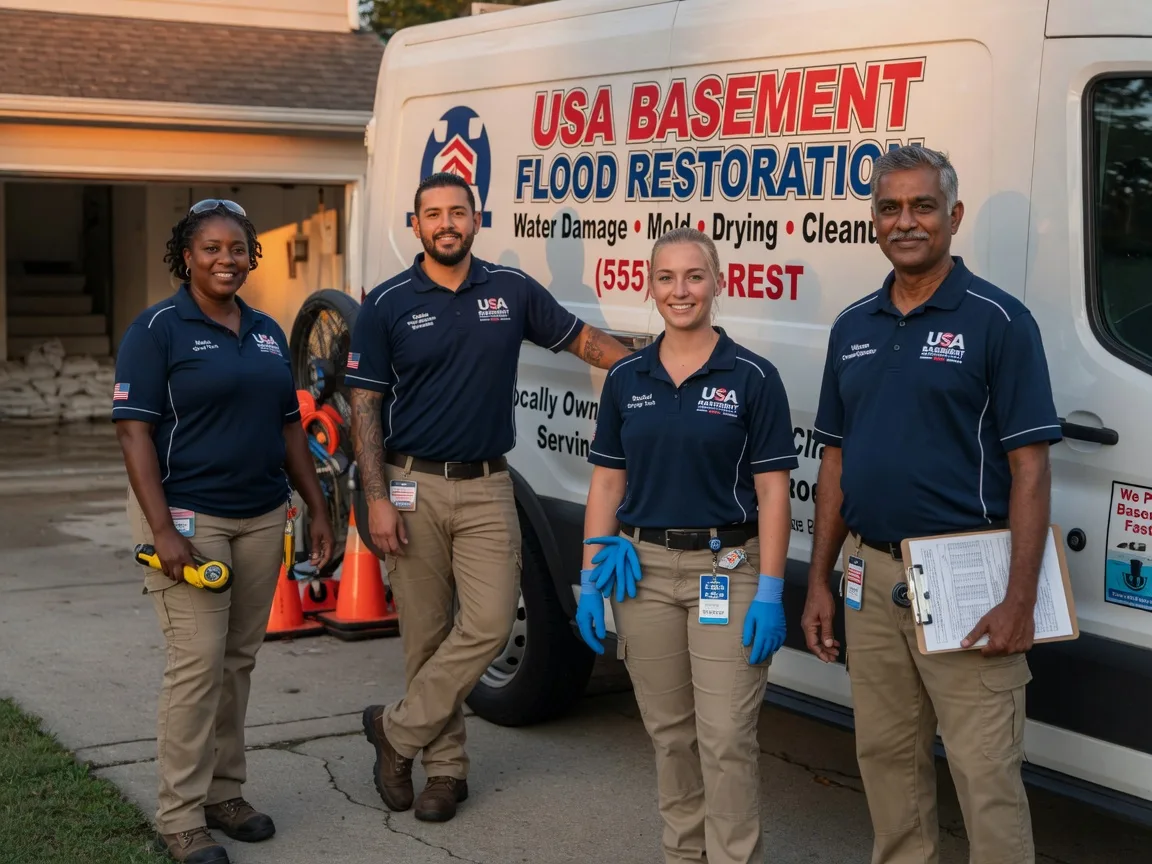 Basement Flood Cleanup company in Okreek, SD